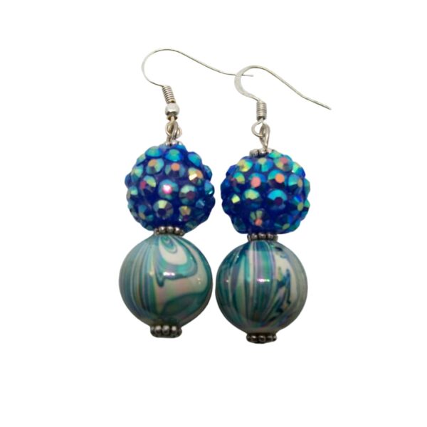 hook-wire-earrings-blue-jeweled-beads-blue-marble-beads
